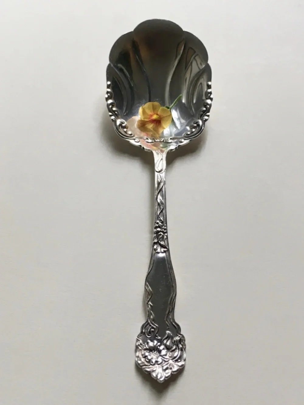 American Silver SP Co. Silver Berry Spoon, C. 1900